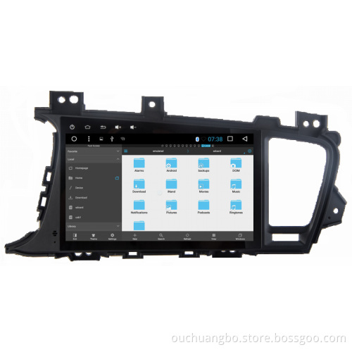 Ouchuangbo car audio gps radio for Kia K5 android 6.0